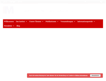 Tablet Screenshot of medienverantwortung.de